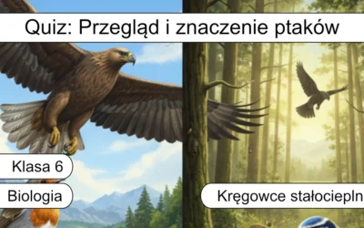Quiz: Przegląd i znaczenie ptaków