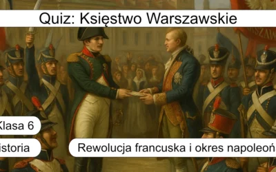 Quiz: Księstwo Warszawskie