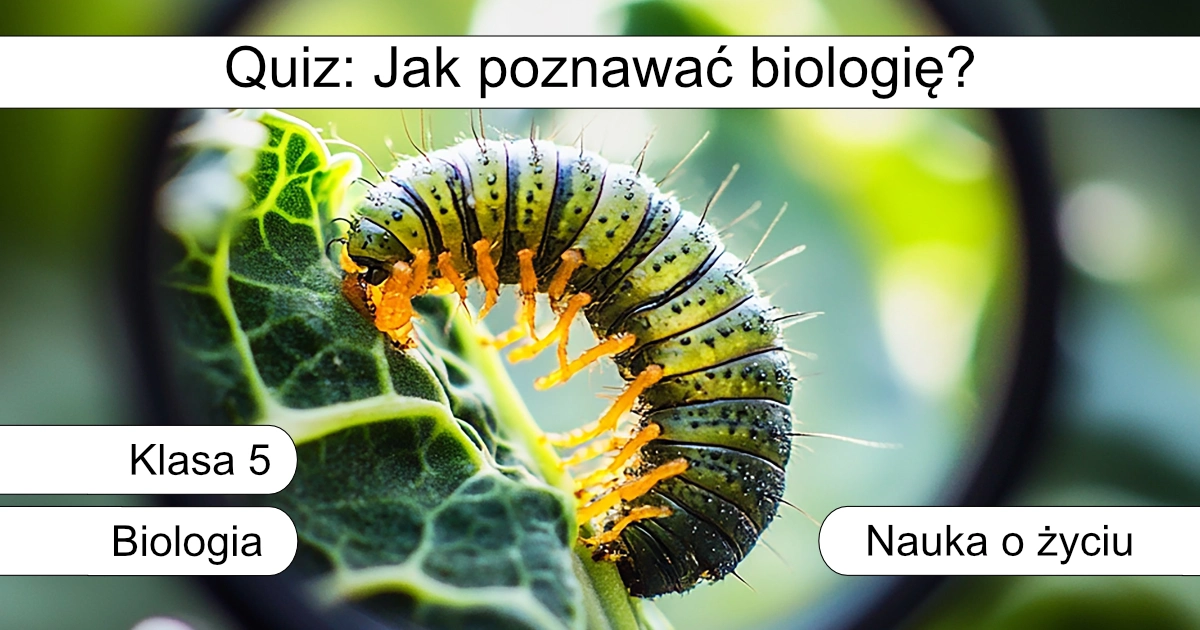 Quiz: Jak poznawać biologię?