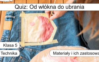 Quiz: Od włókna do ubrania