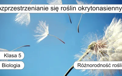 Quiz: Rozprzestrzenianie się roślin okrytonasiennych