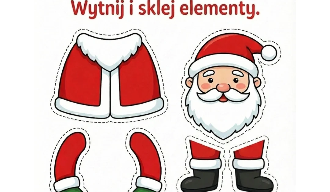 Wytnij Świętego Mikołaja