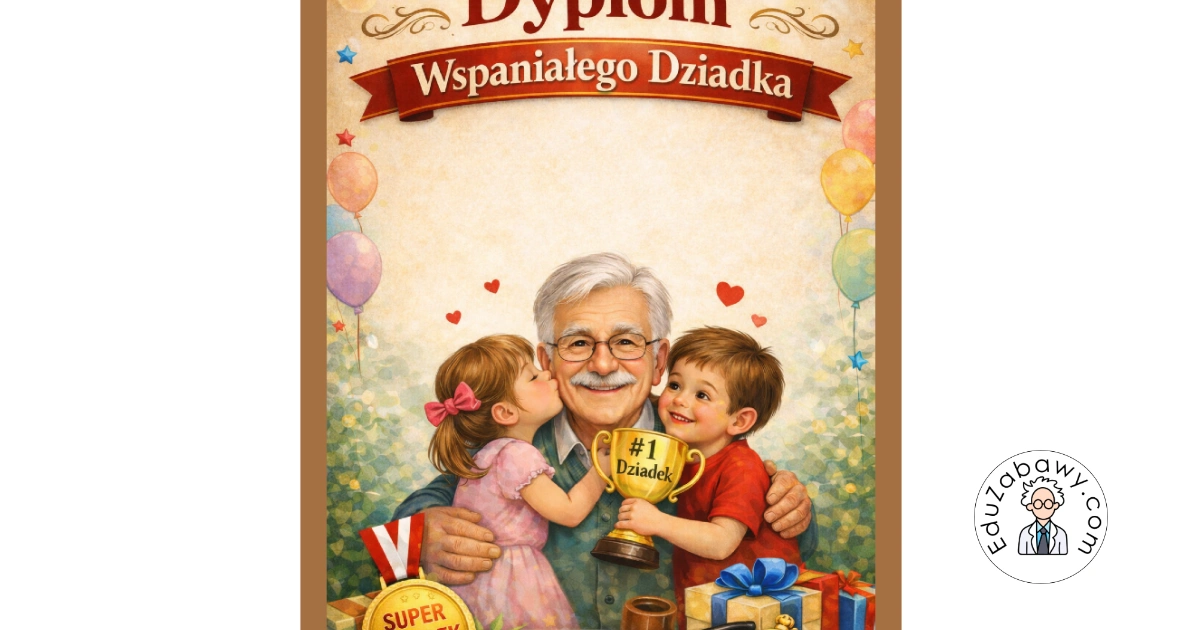 Dyplom Wspaniałego Dziadka