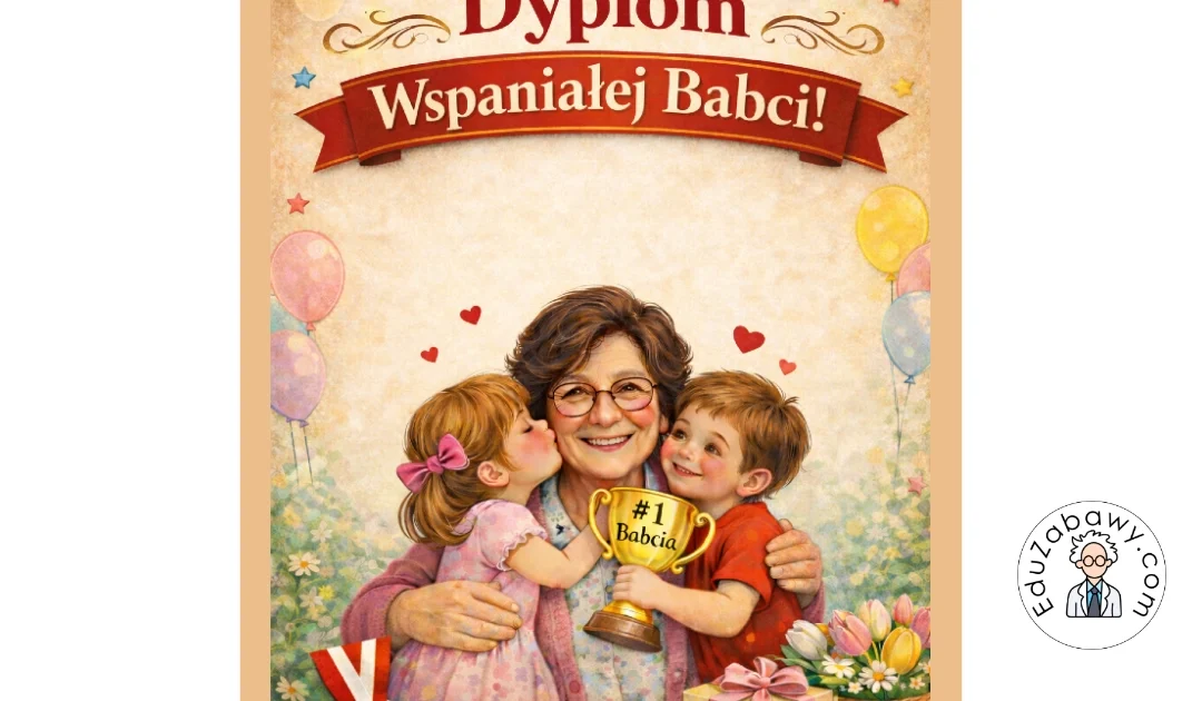 Dyplom Wspaniałej Babci