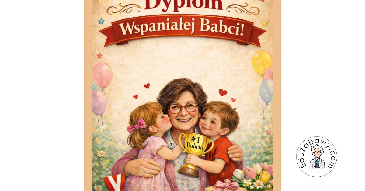 Dyplom Wspaniałej Babci