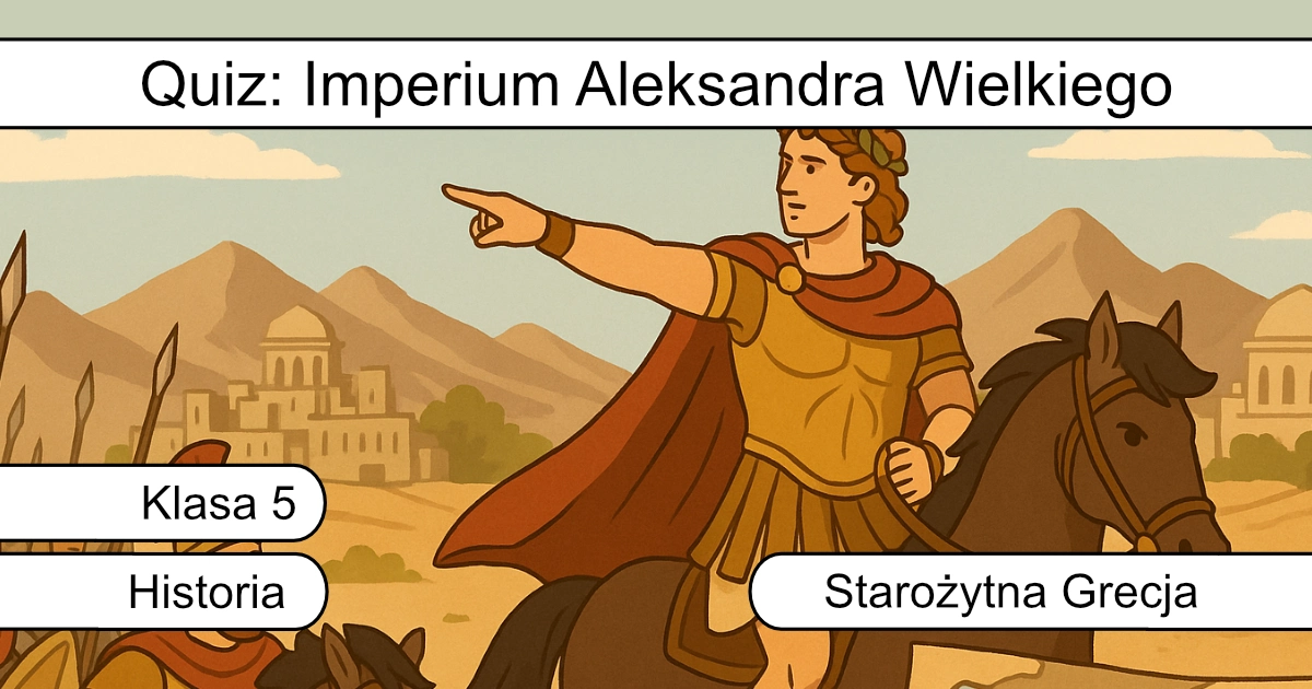 Quiz: Imperium Aleksandra Wielkiego