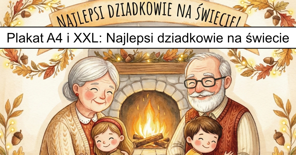 Plakat: Najlepsi dziadkowie na świecie 41