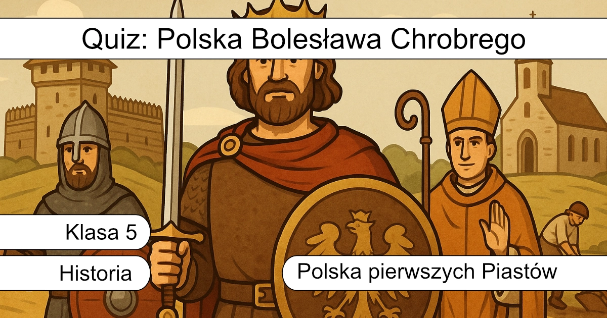 Quiz: Polska Bolesława Chrobrego