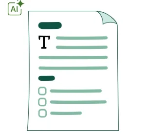 Generator kart pracy z AI: Czytanie ze zrozumieniem