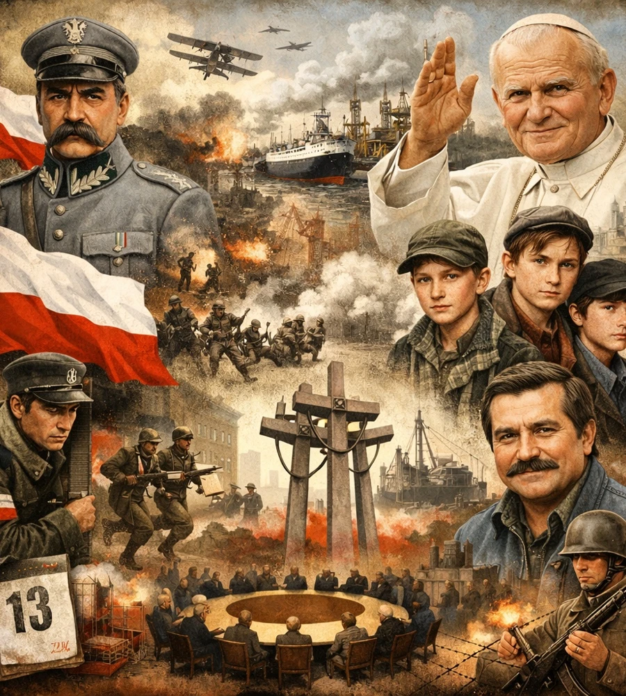 Quiz: Ku współczesnej Polsce: podsumowanie działu (20 pytań)