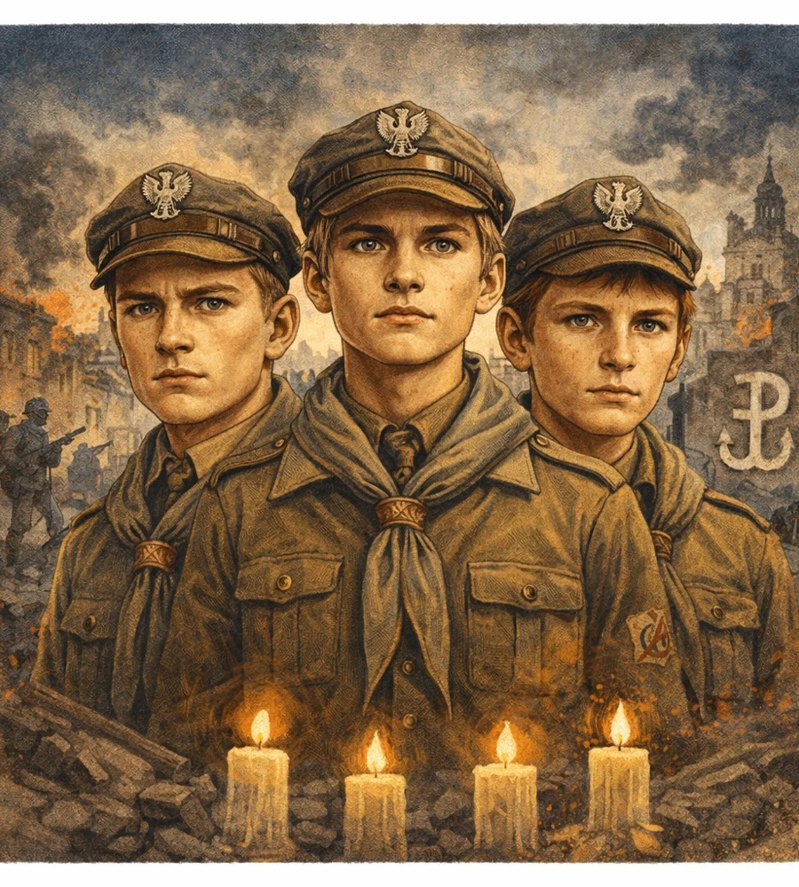 Zośka, Alek i Rudy – bohaterscy harcerze