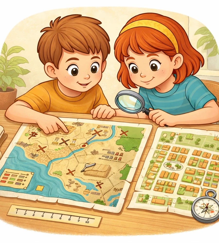 Czytamy mapę i plan