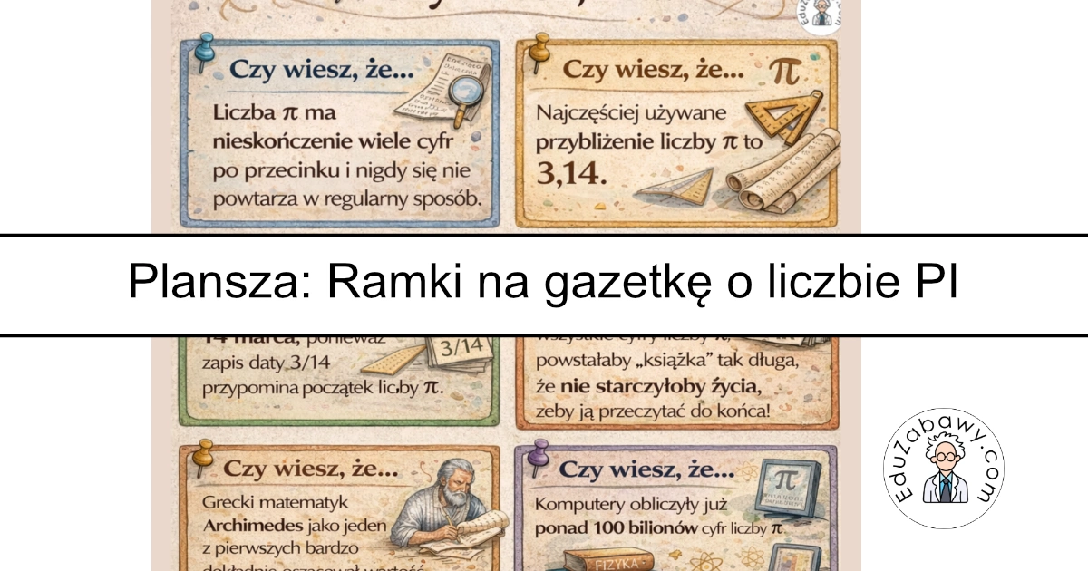 Ramki „Czy wiesz, że…?” – liczba PI