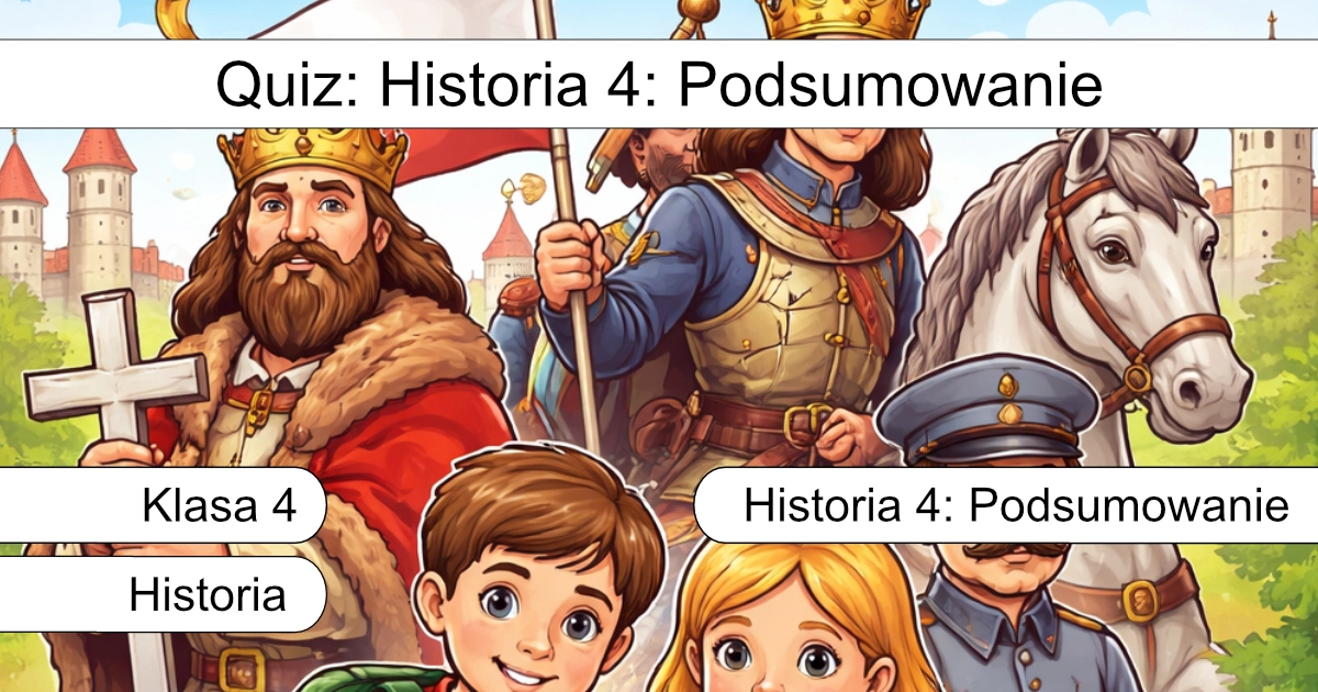 Quiz: Historia 4: Podsumowanie