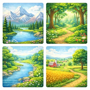 Krajobraz wokół nas