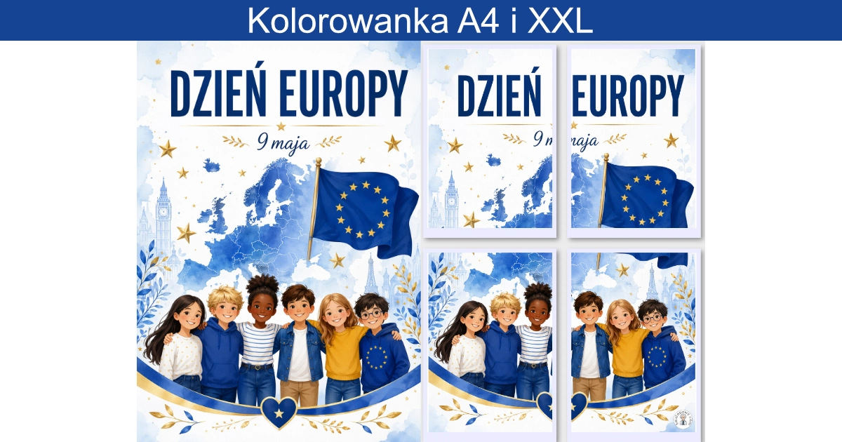 Plakat: Dzień Europy