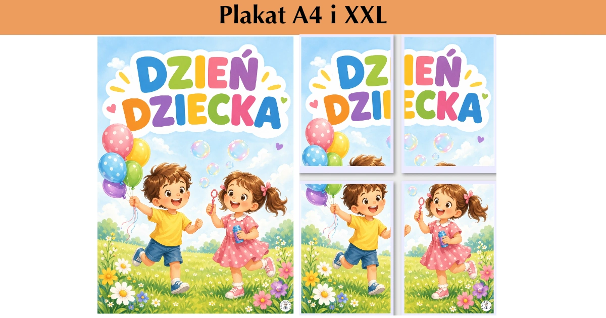 Plakat A4 i XXL: Dzień pełen radości 43