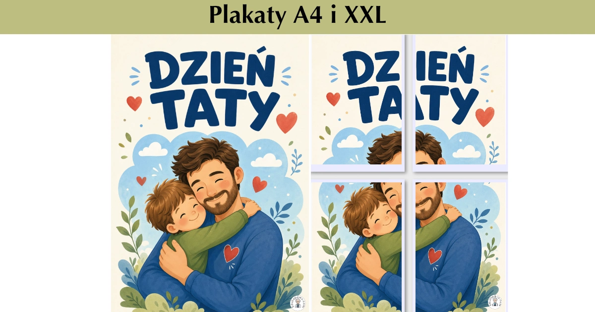 Plakat A4 i XXL: Kochany Tata 43