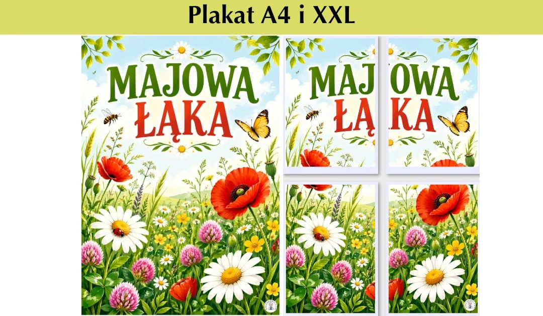 Plakat klasyczny „Majowa łąka”