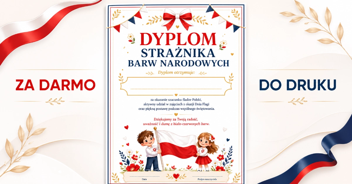 Dyplom Strażnika Barw Narodowych