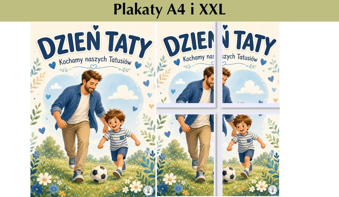 Plakat A4 i XXL: Tata i ja