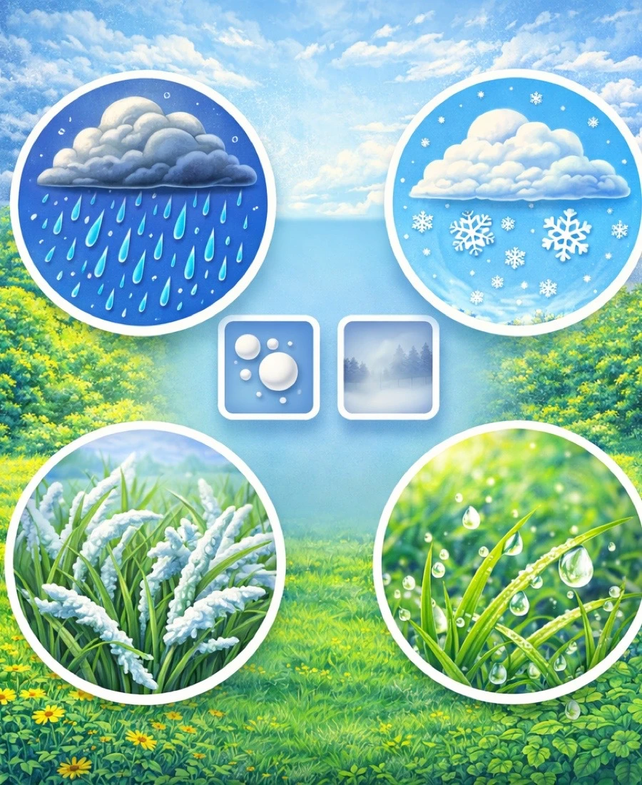 Czym są opady i osady atmosferyczne?