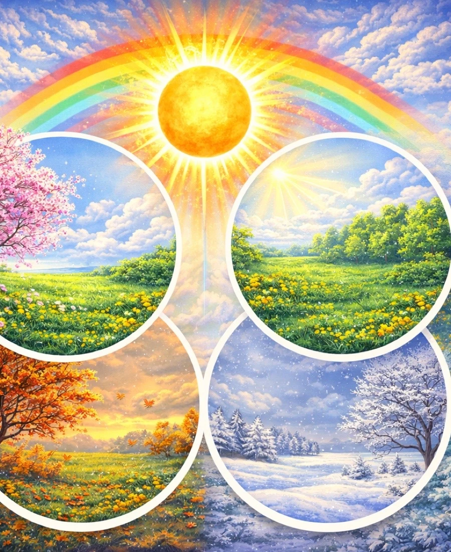 Jak zmienia się pogoda w różnych porach roku?