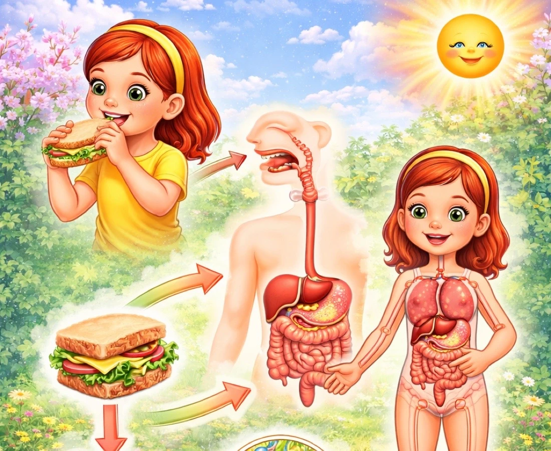 Co się dzieje z moją zjedzoną kanapką?