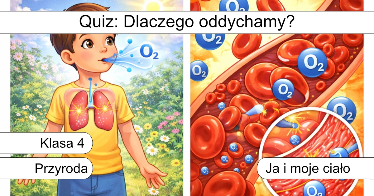 Quiz: Dlaczego oddychamy?