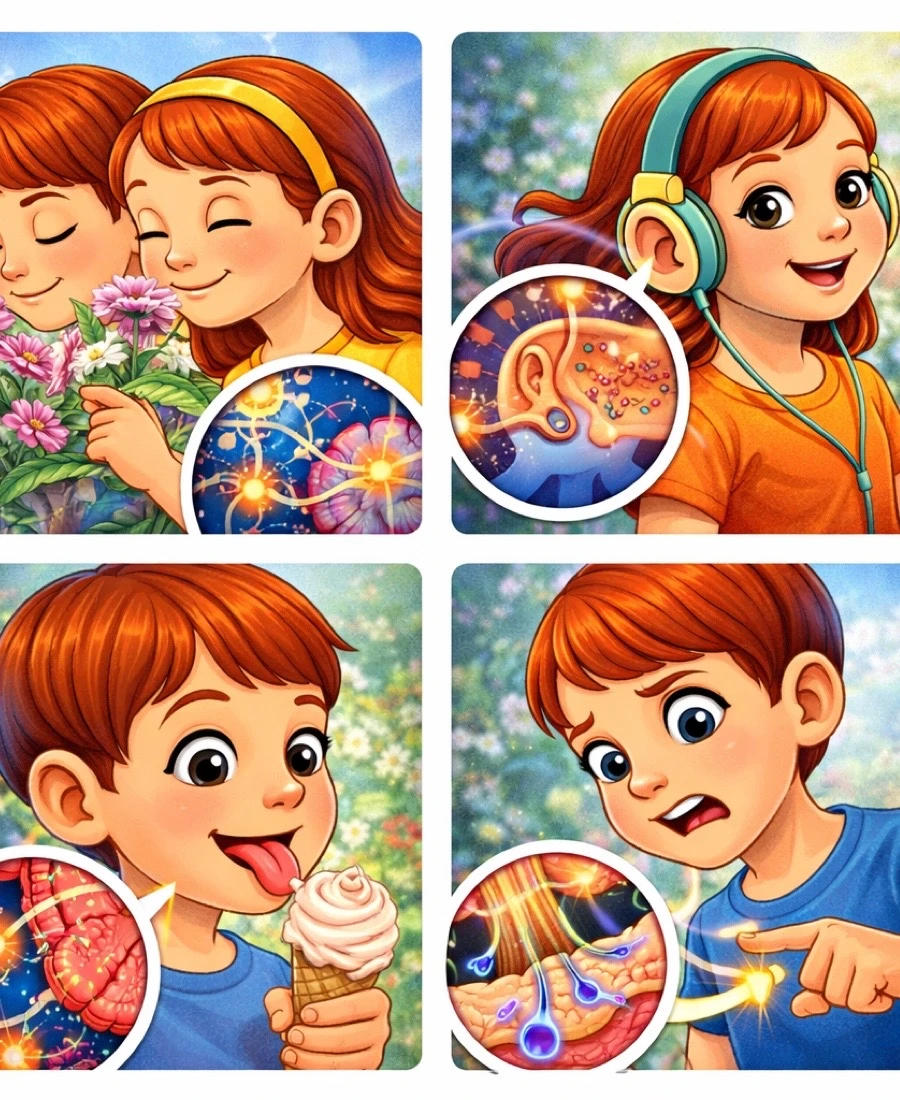 W jaki sposób mój organizm odbiera informacje?