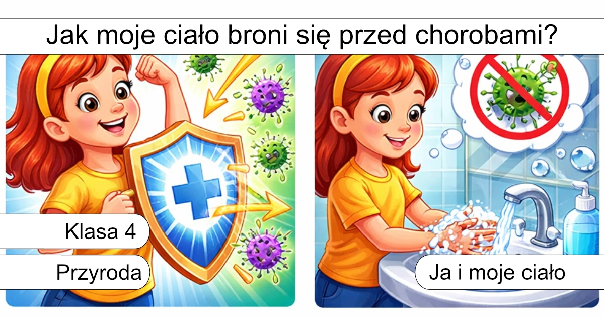 Quiz: Jak moje ciało broni się przed chorobami?