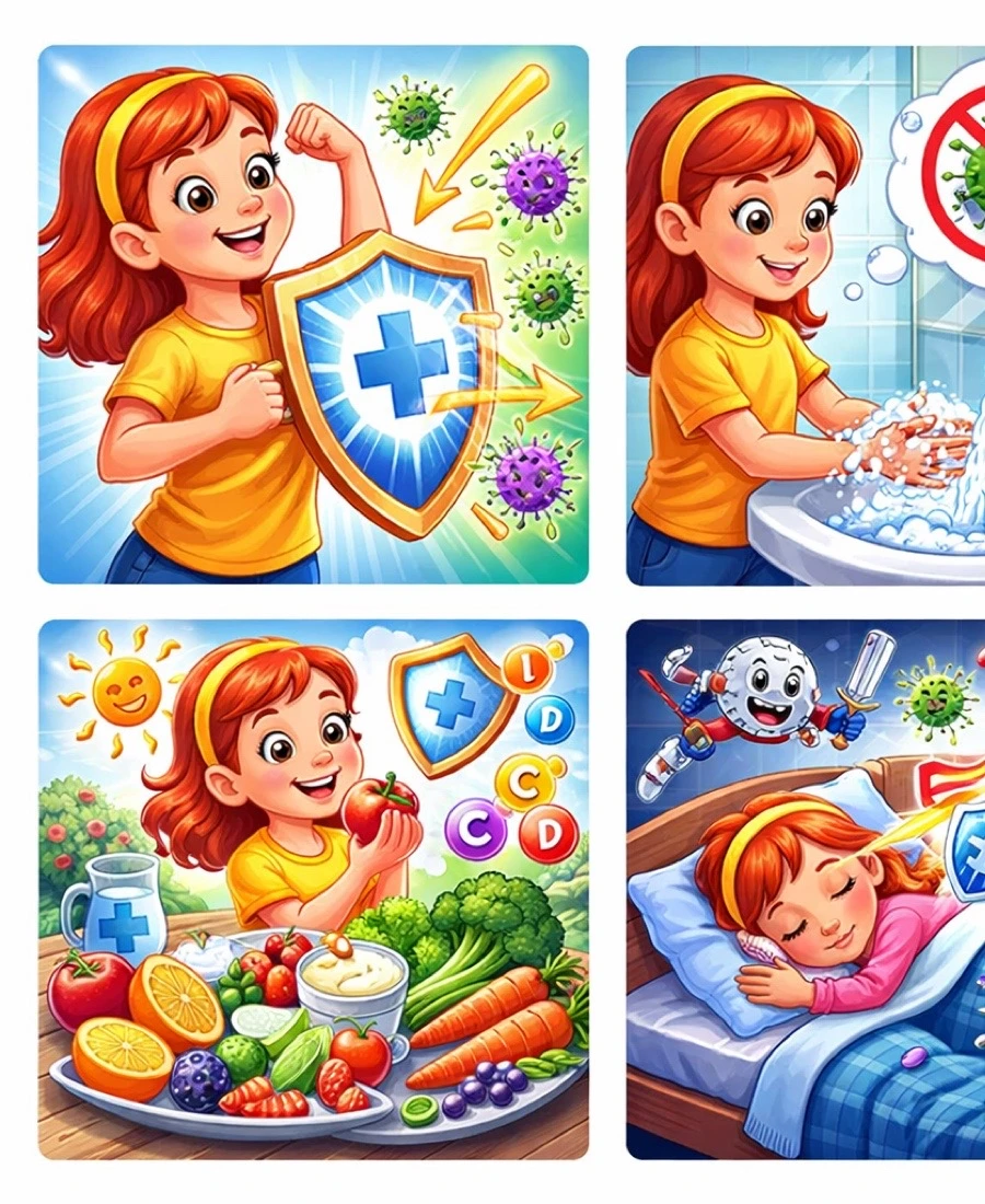 Jak moje ciało broni się przed chorobami?