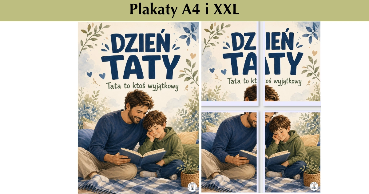 Plakat A4 i XXL: Chwile razem 43
