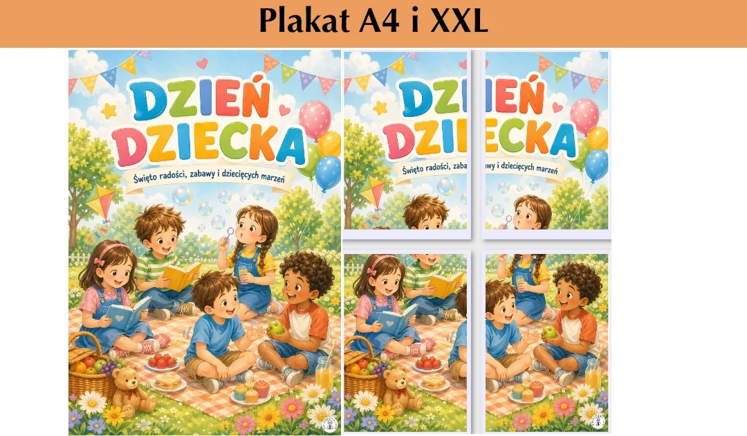 Plakat A4 i XXL: Piknik marzeń