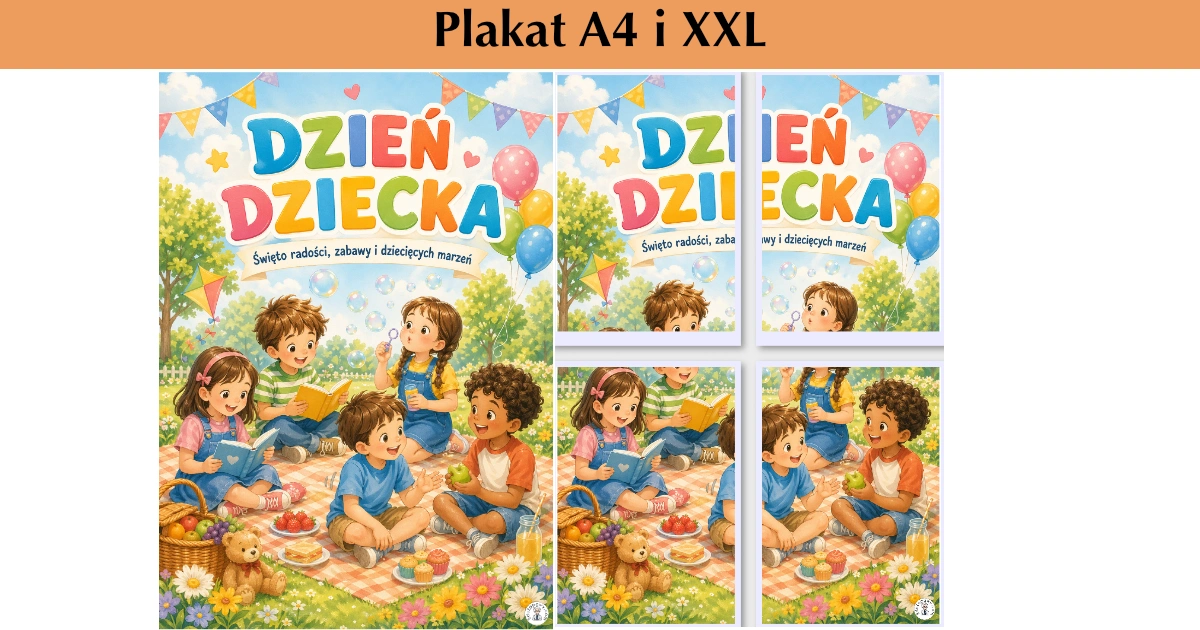 Plakat A4 i XXL: Piknik marzeń