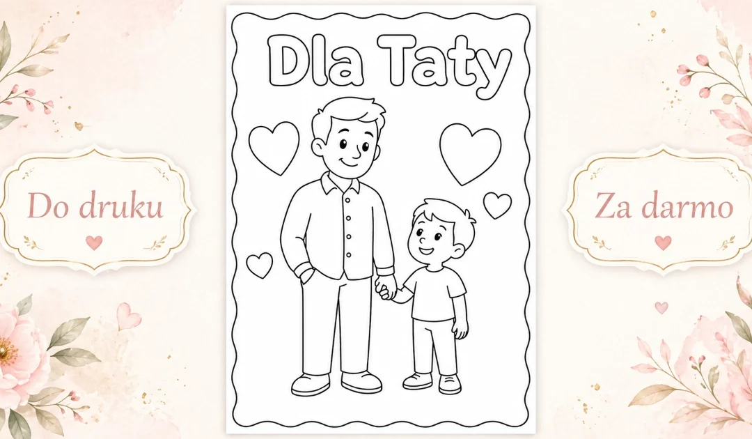 Laurka: Pokoloruj dla Taty