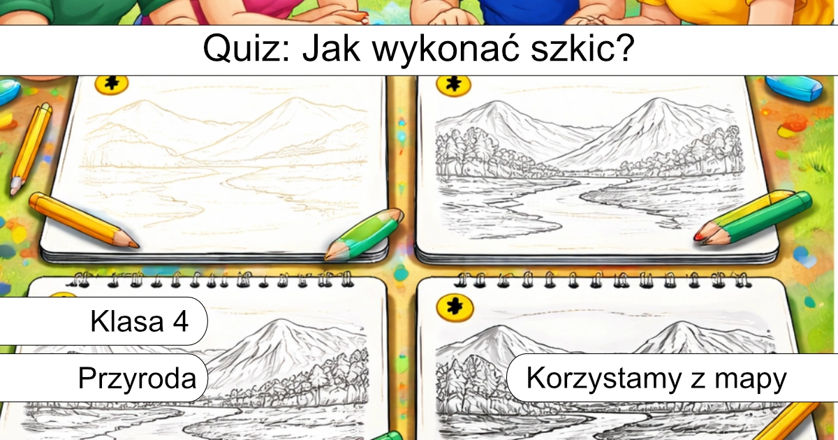 Quiz: Jak wykonać szkic?
