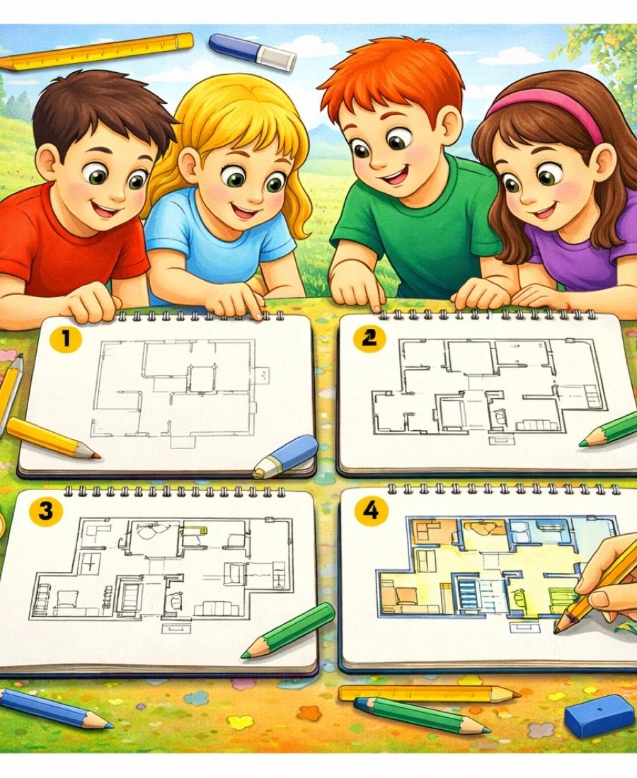 Jak narysować plan?