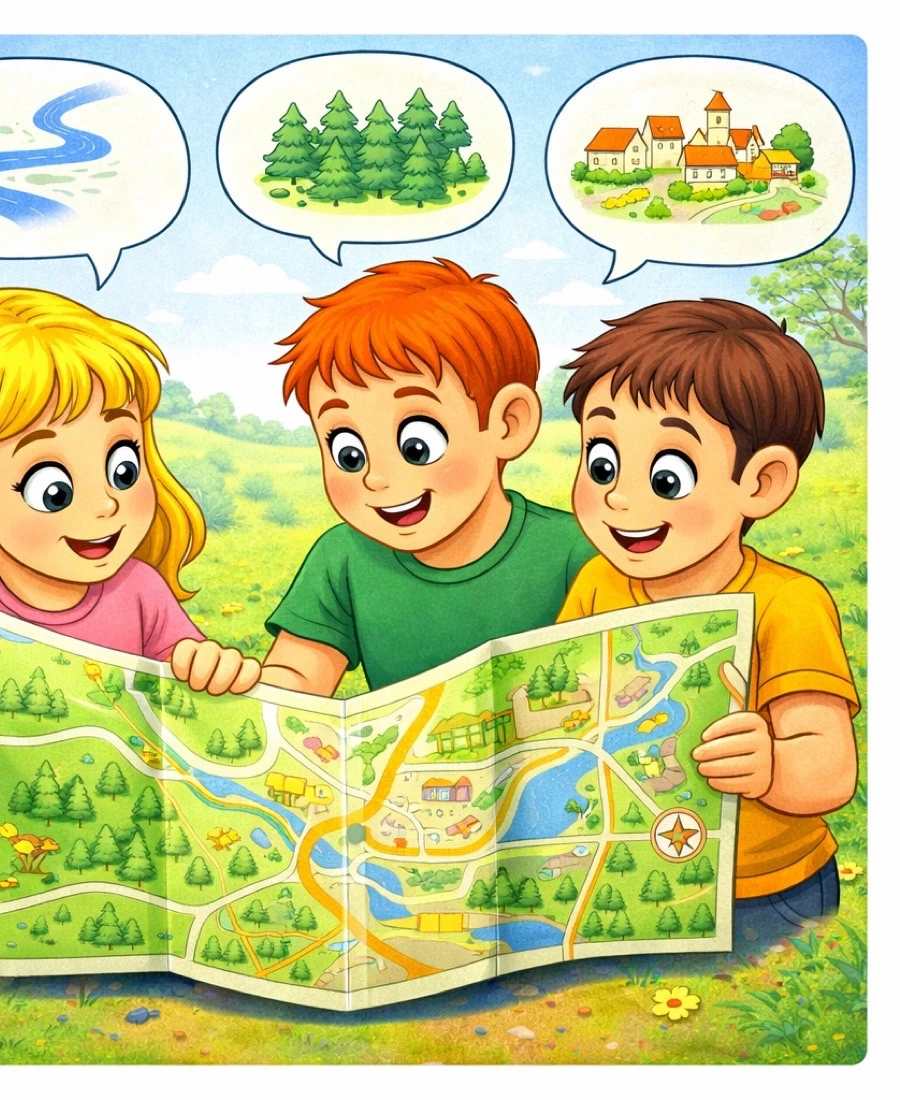 Czy mapę można czytać?