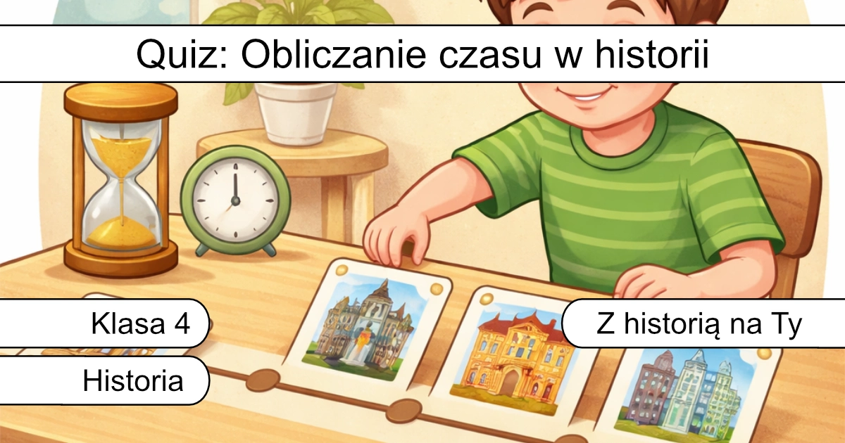 Quiz: Obliczanie czasu w historii