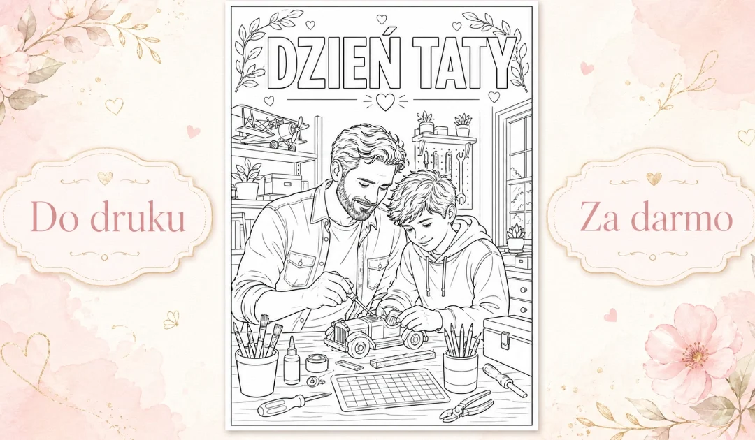 Kolorowanka: Razem tworzymy