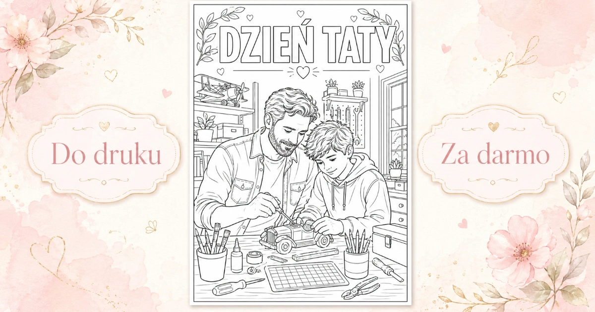 Kolorowanka: Razem tworzymy