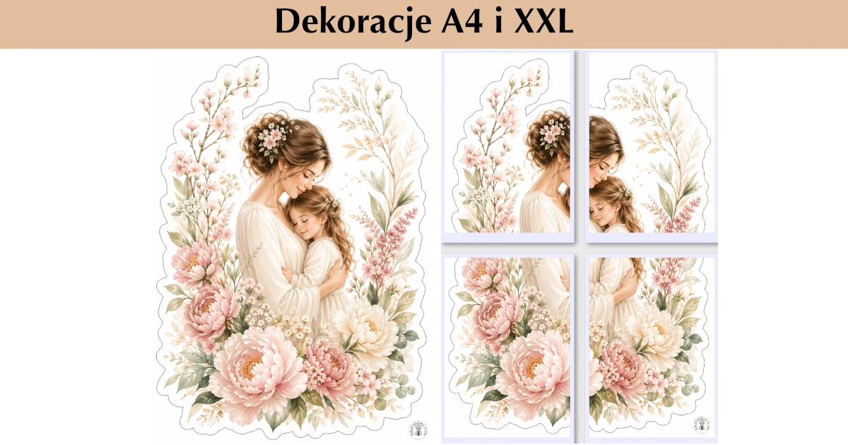 Dekoracja A4 i XXL: Symboliczna dekoracja kwiatowo-relacyjna 43