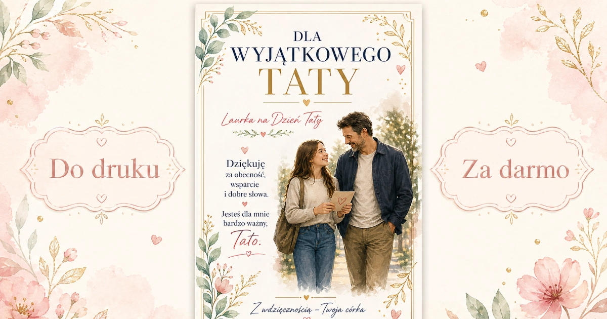 Laurka „Dla wyjątkowego Taty” 43