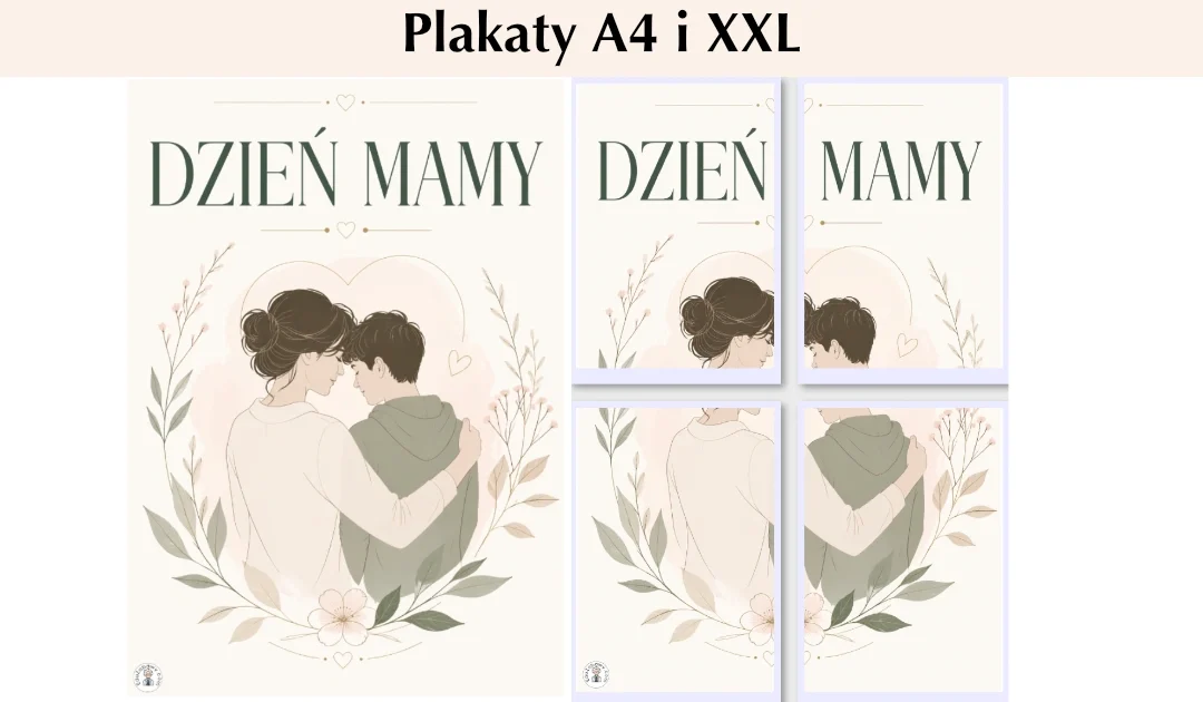 Plakat symboliczny, szkolny dla starszych uczniów