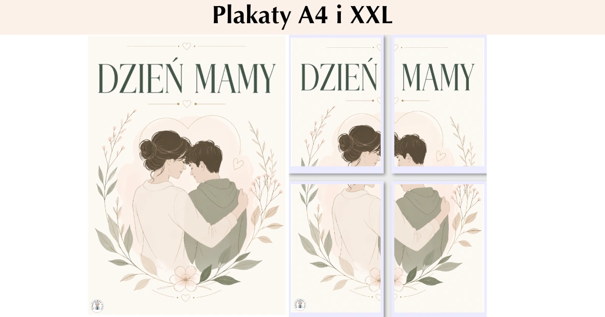 Plakat symboliczny, szkolny dla starszych uczniów