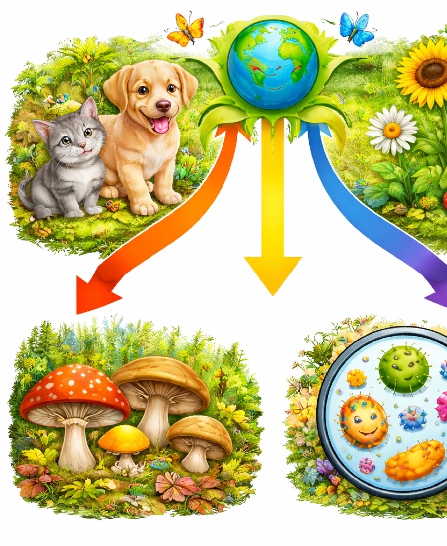 Jak dzielimy organizmy?