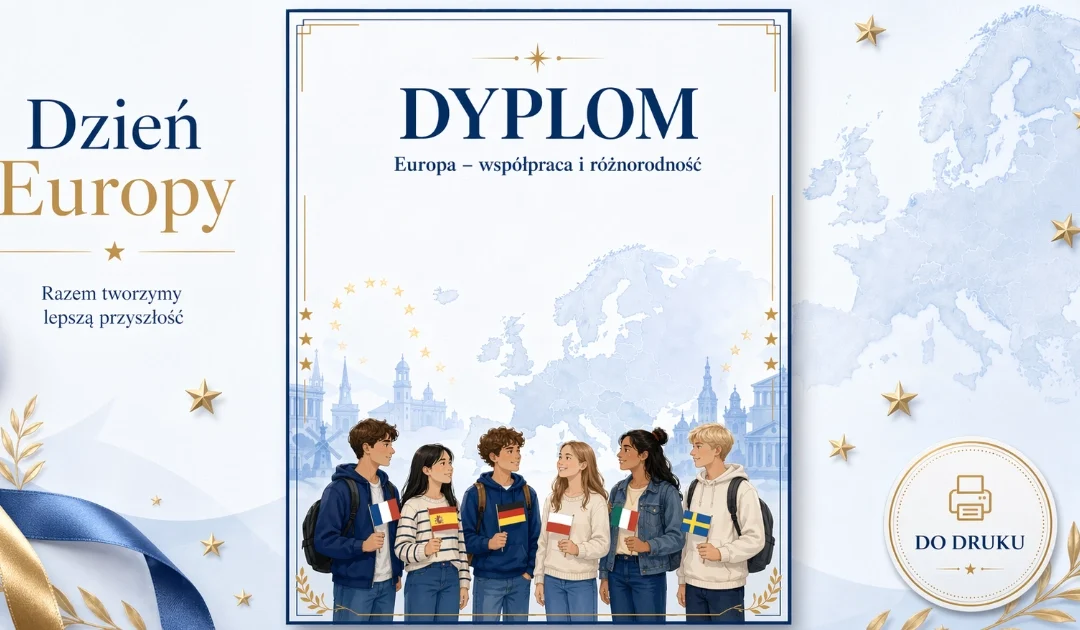 Dyplom „Europa – współpraca i różnorodność”