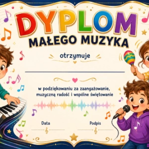 Dyplomy na Dzień muzyki