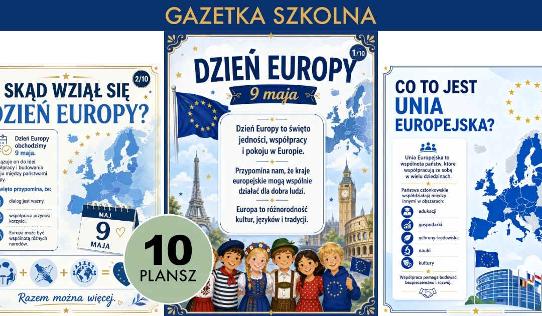 Gazetka szkolna: Dzień Europy